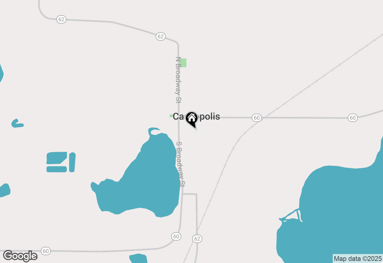 Map of 207 E Jefferson Street, Cassopolis, MI 49031