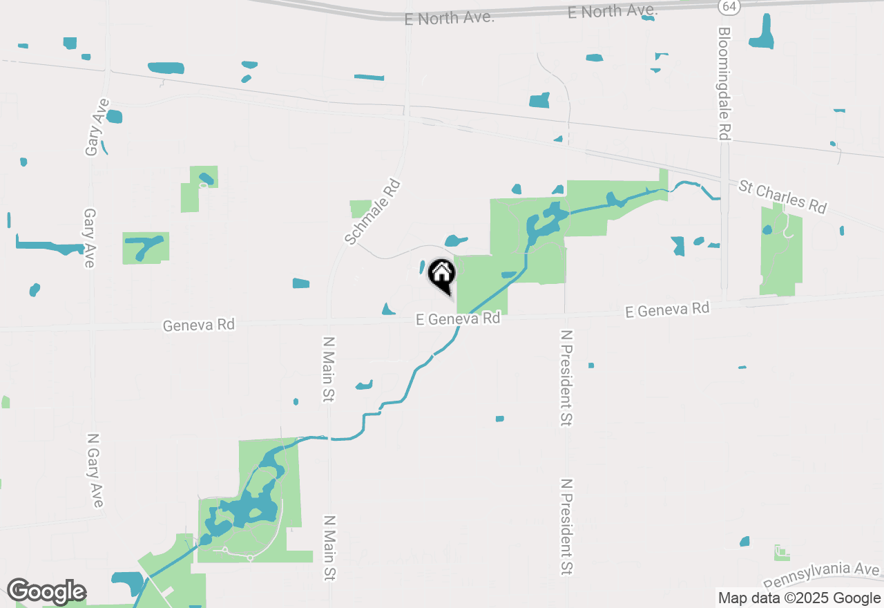 Map of 640 Belmont Lane, Carol Stream, IL 60188