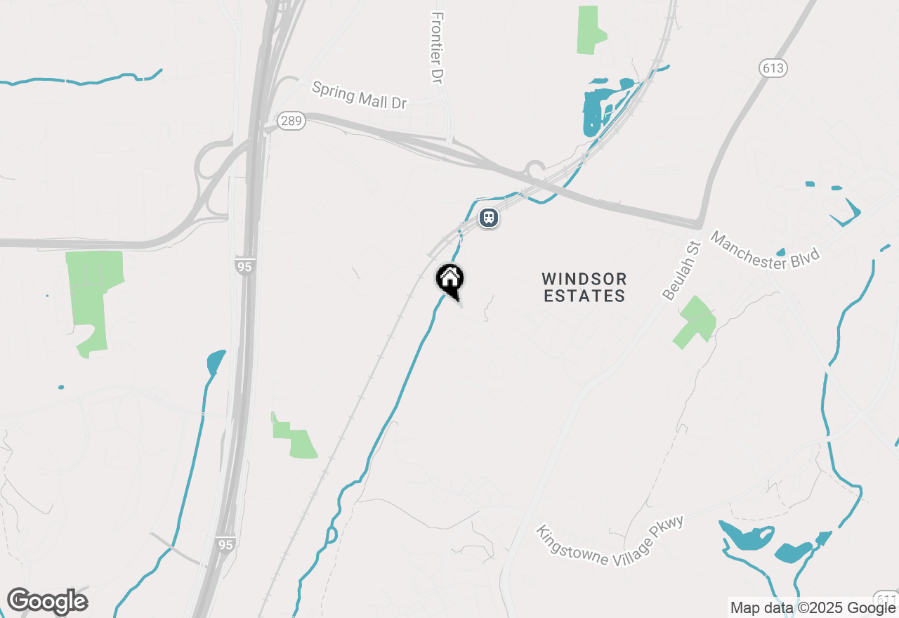Map of 6651 Rockleigh Way, Alexandria, VA 22315