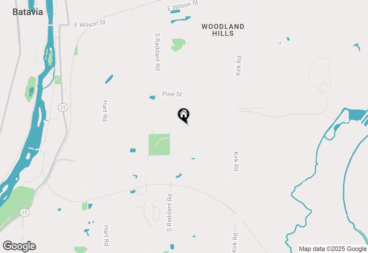 Map of 1034 Willow Lane, Batavia, IL 60510