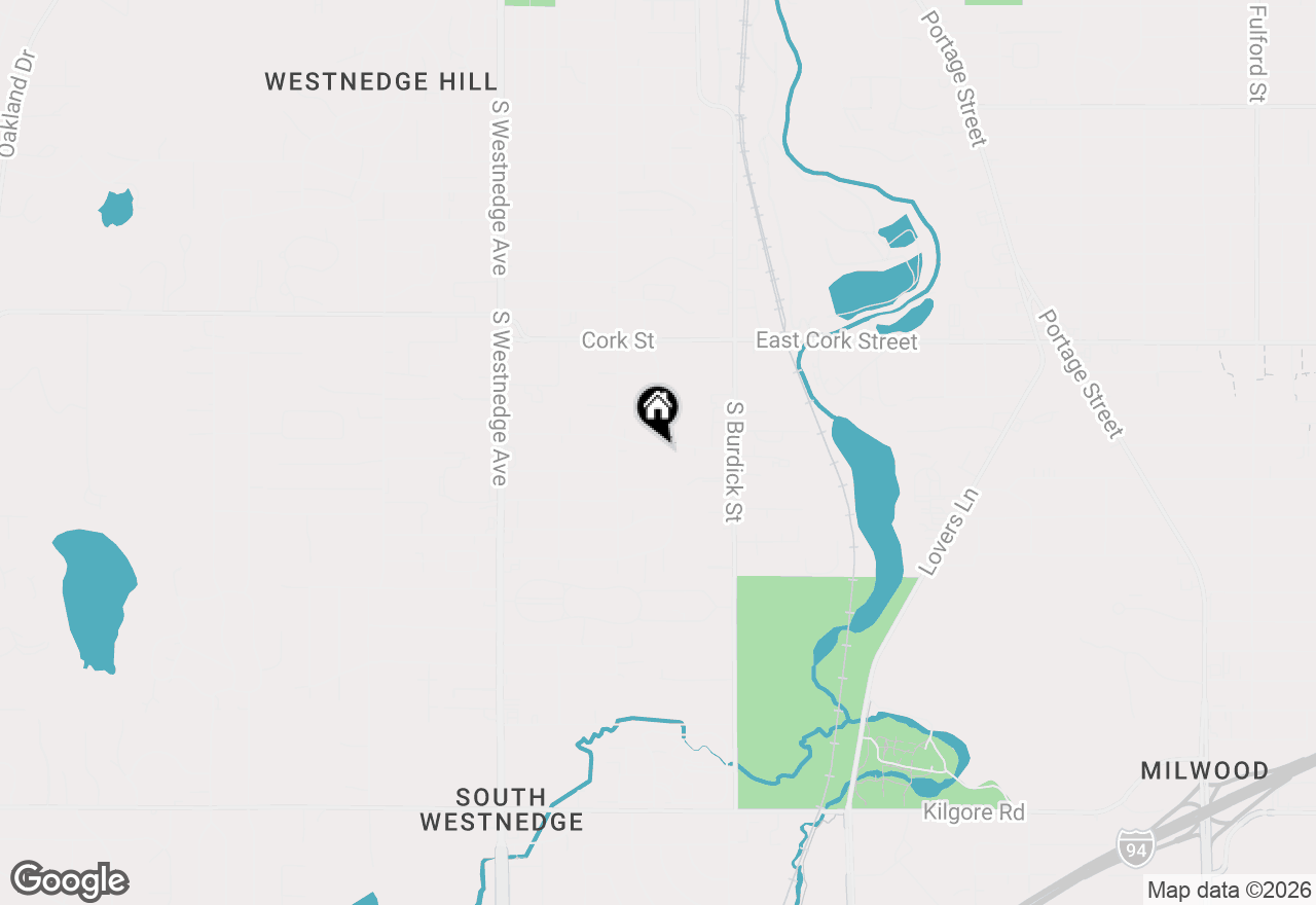 Map of 135 Hutchinson Street, Kalamazoo, MI 49001