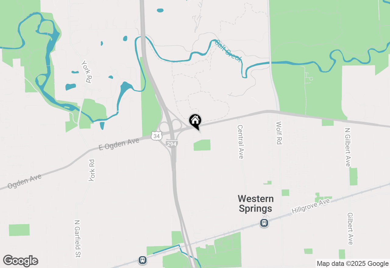 Map of 3905 Garden Avenue, Western Springs, IL 60558