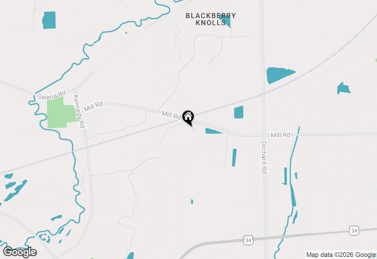 Map of 3373 Seeley Court, Yorkville, IL 60560