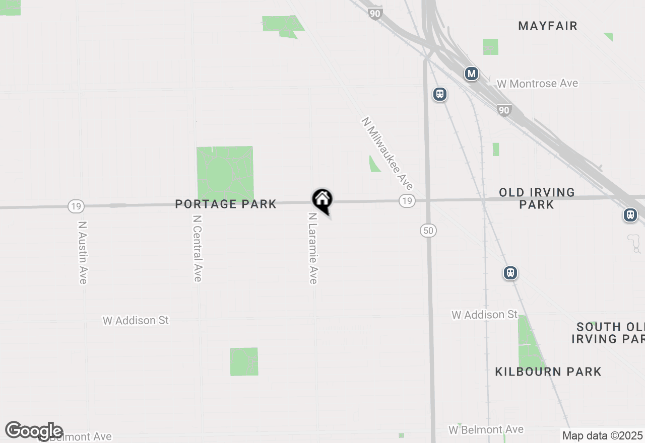 Map of 5141 W Dakin Street, Chicago, IL 60641