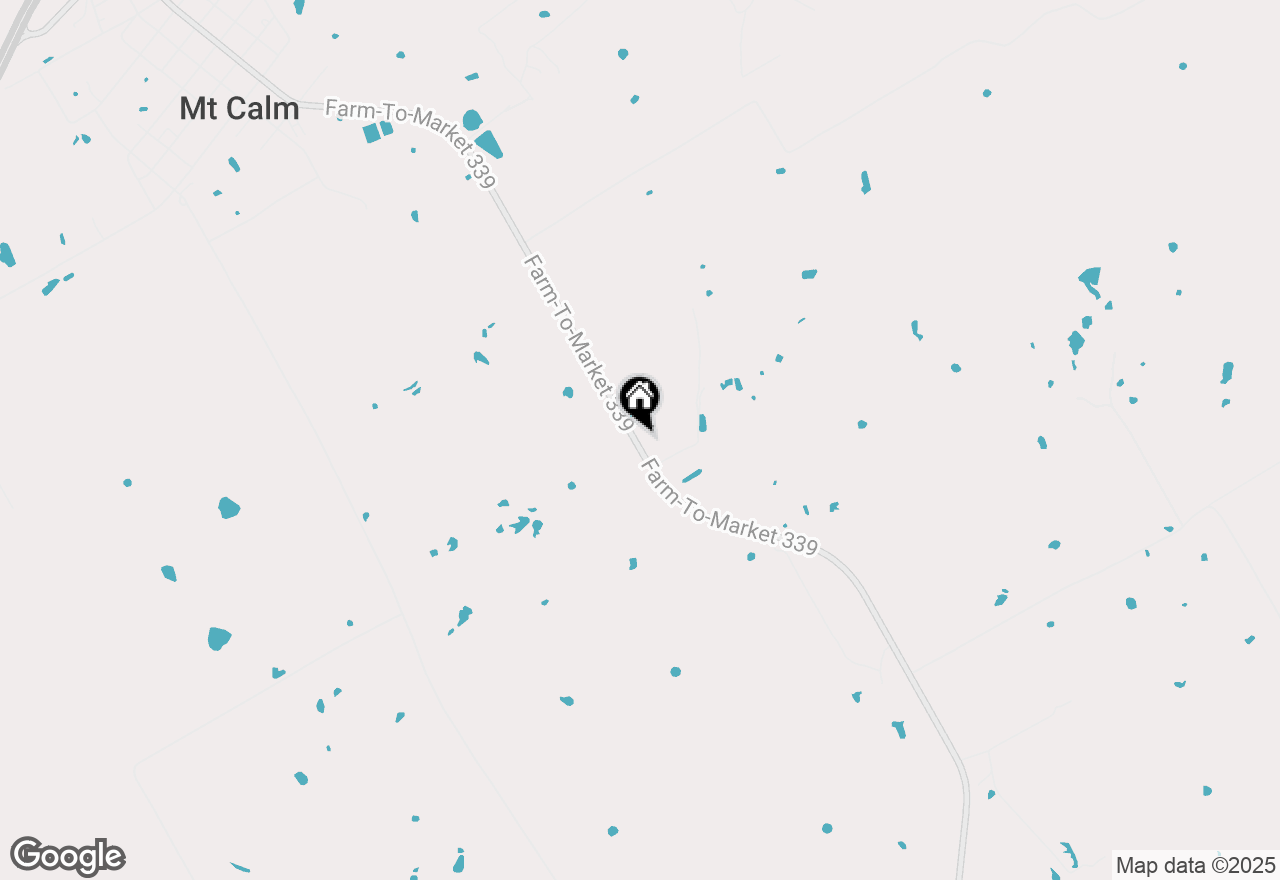 Map of Tract 4 Fm 339, Mount Calm, TX 76673