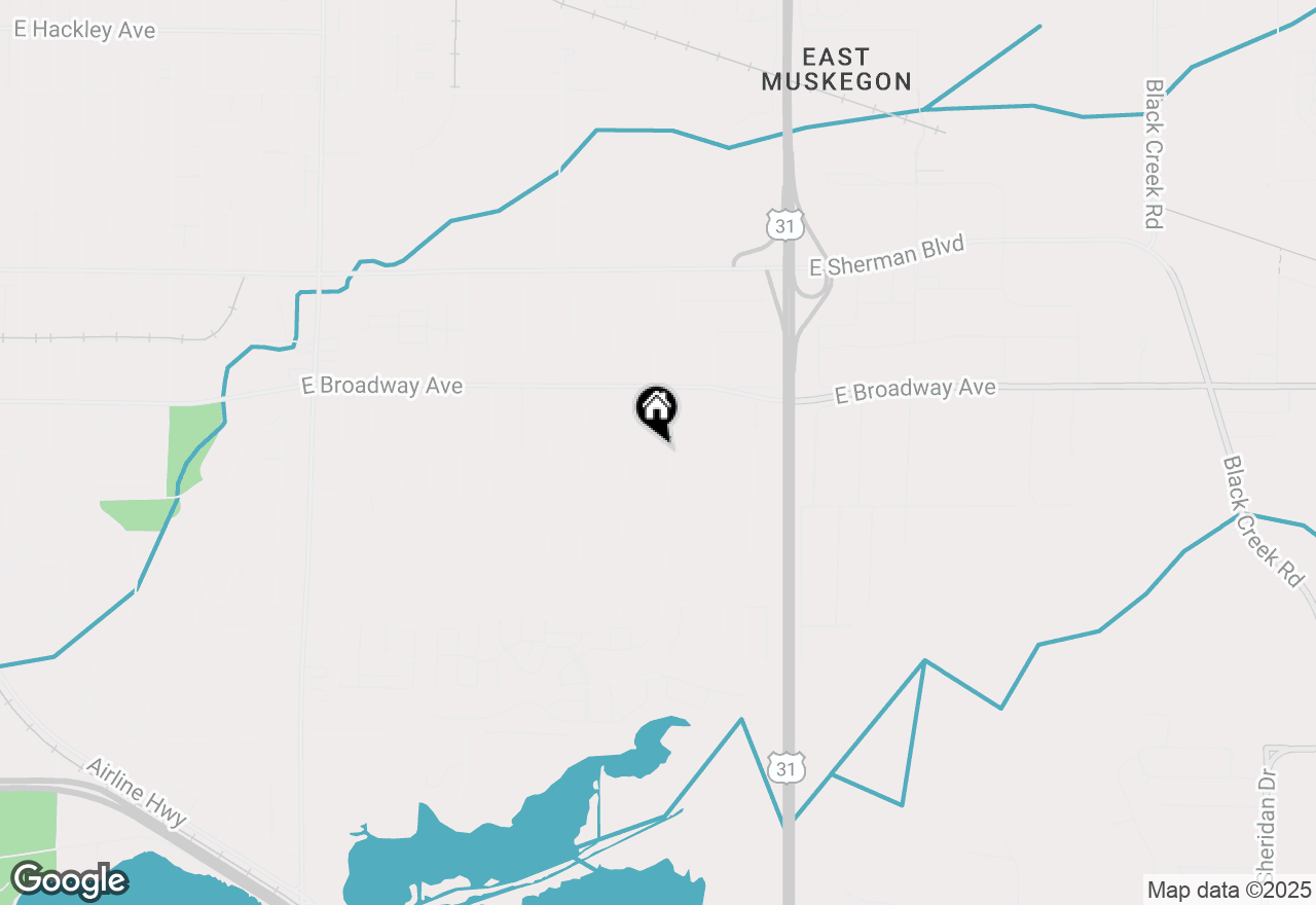 Map of 2907 Worden Street, Norton Shores, MI 49444