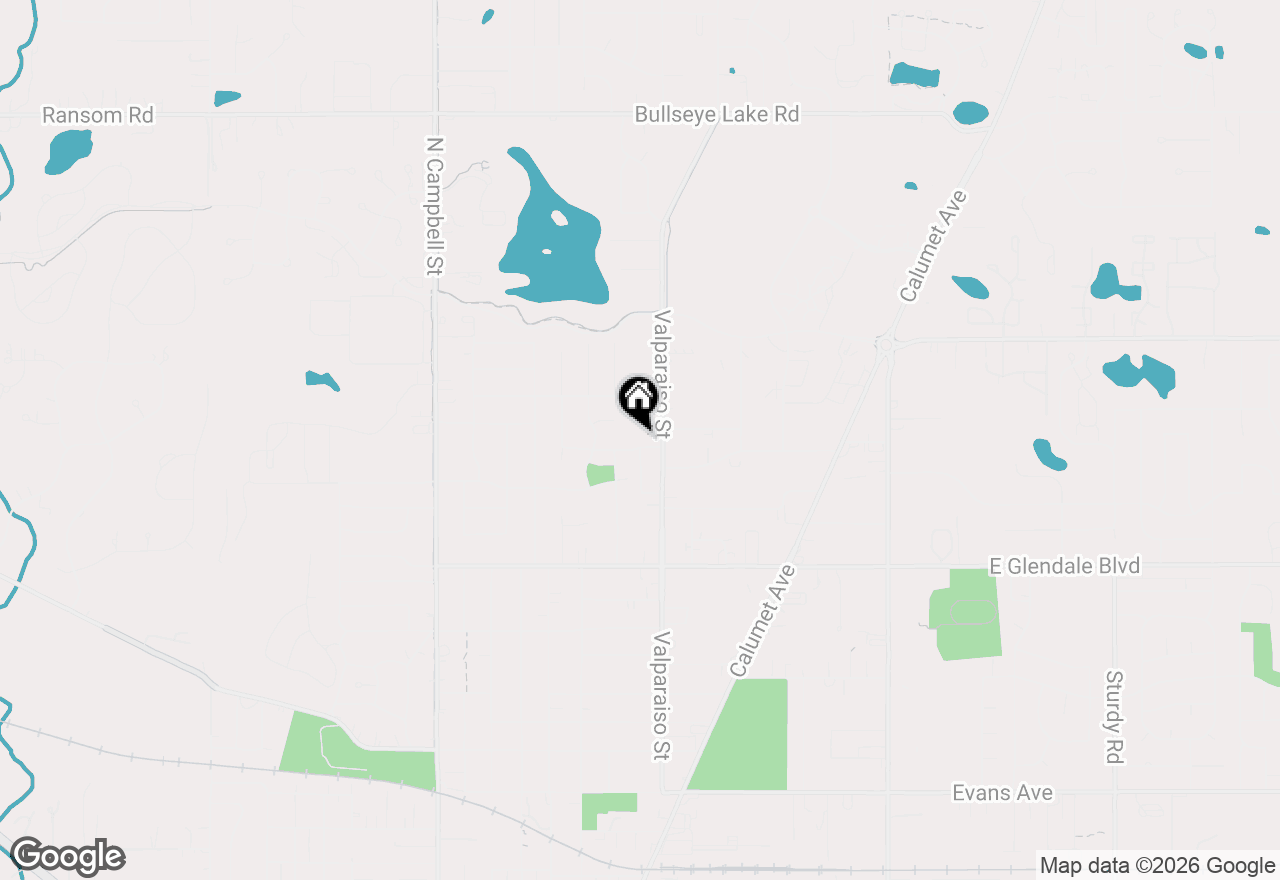 Map of 303 Somerset Drive, Valparaiso, IN 46383