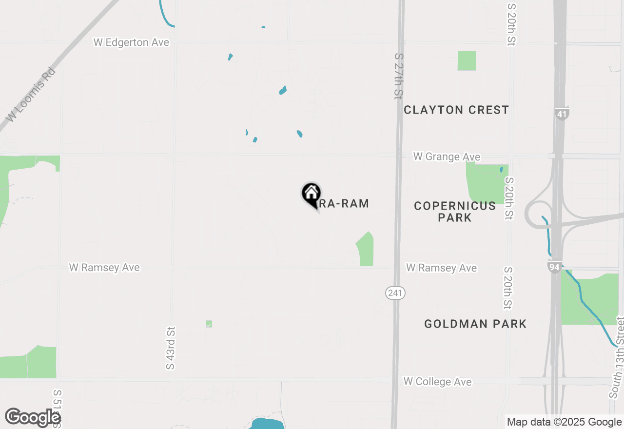 Map of 3268 W Birchwood Ave, Milwaukee, WI 53221