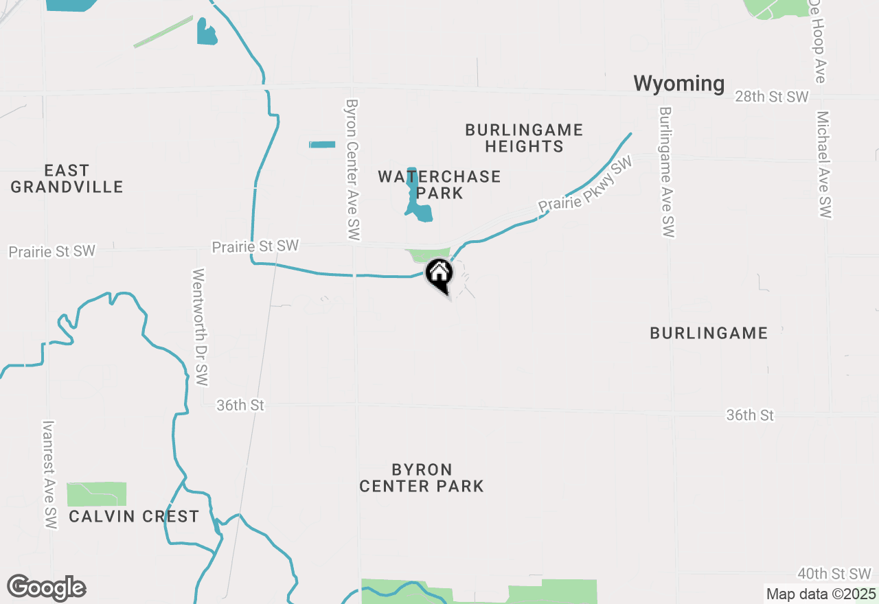 Map of 3322 Collingwood Avenue Sw, Wyoming, MI 49519