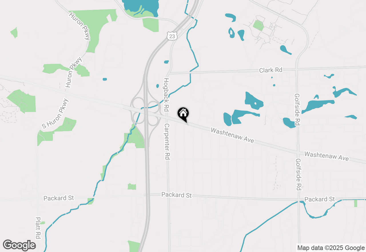 Map of 4128 Washtenaw Ave., Ann Arbor, MI 48108