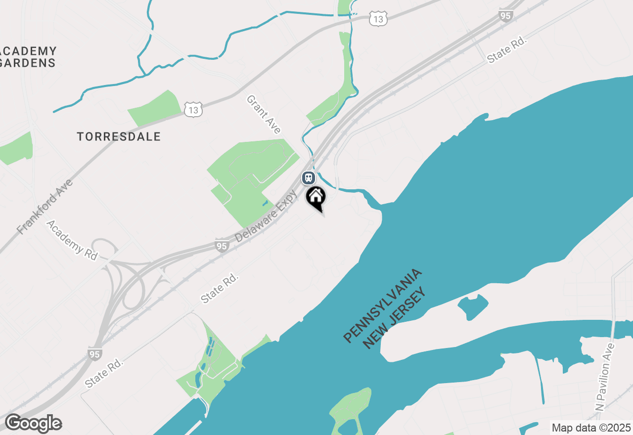 Map of 9601 State Road, Philadelphia, PA 19114