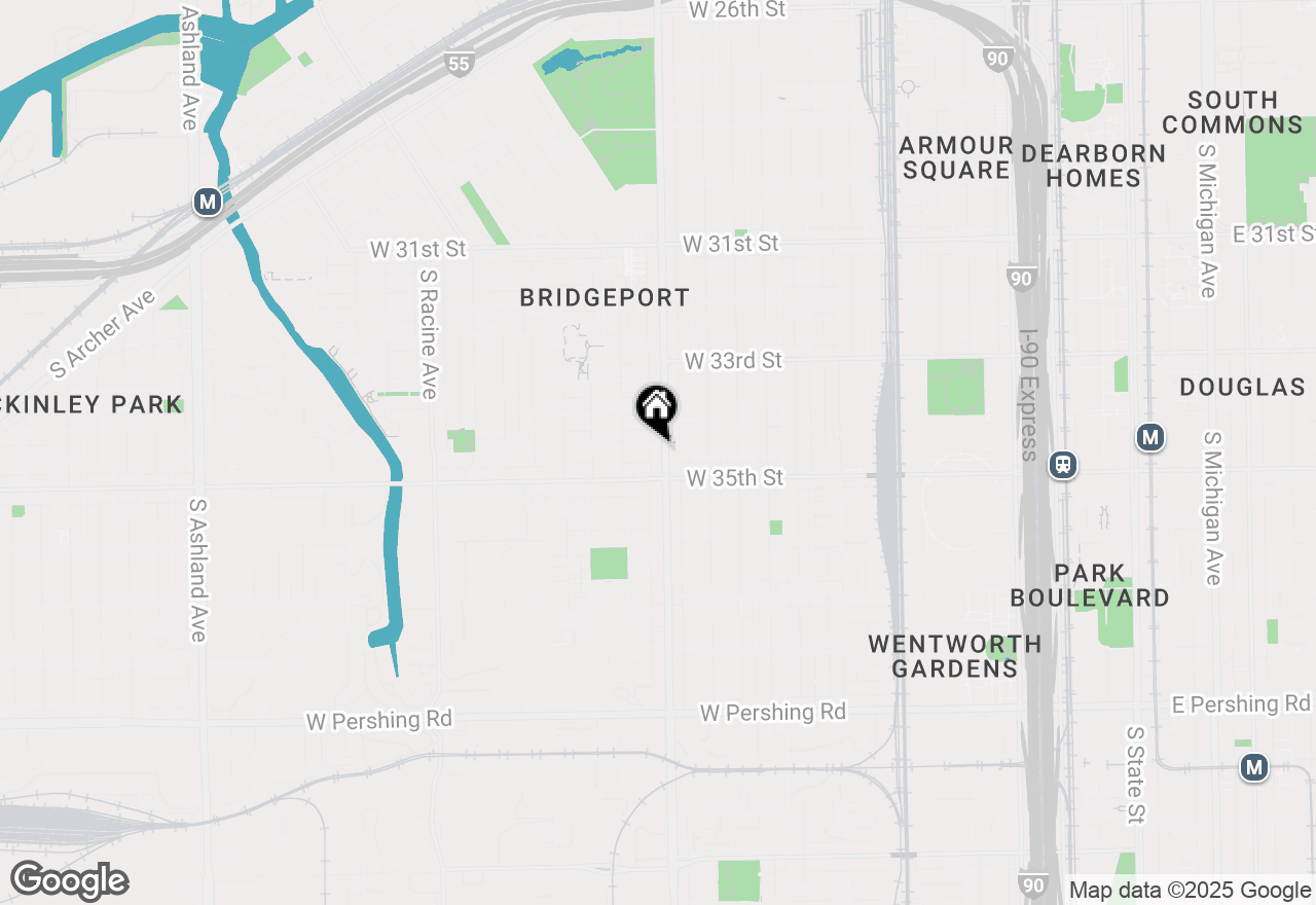 Map of 3450 S Halsted Street #313, Chicago, IL 60608