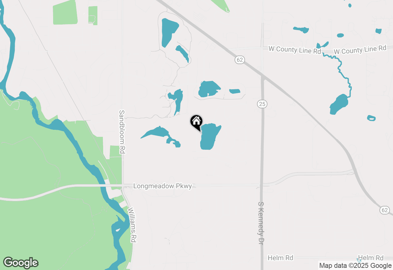 Map of 1551 Glacier Trail, Carpentersville, IL 60110