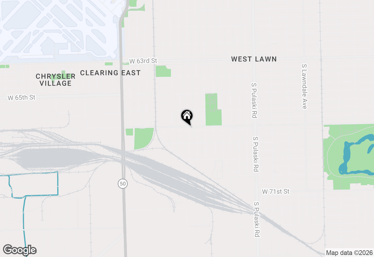 Map of 4405 W Marquette Road, Chicago, IL 60629
