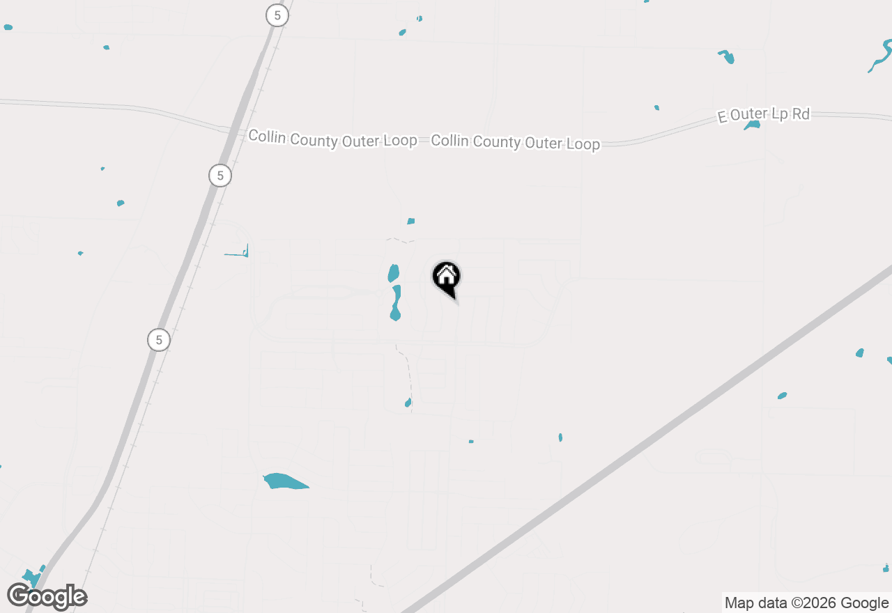 Map of 4308 Cherry Lane, Melissa, TX 75454