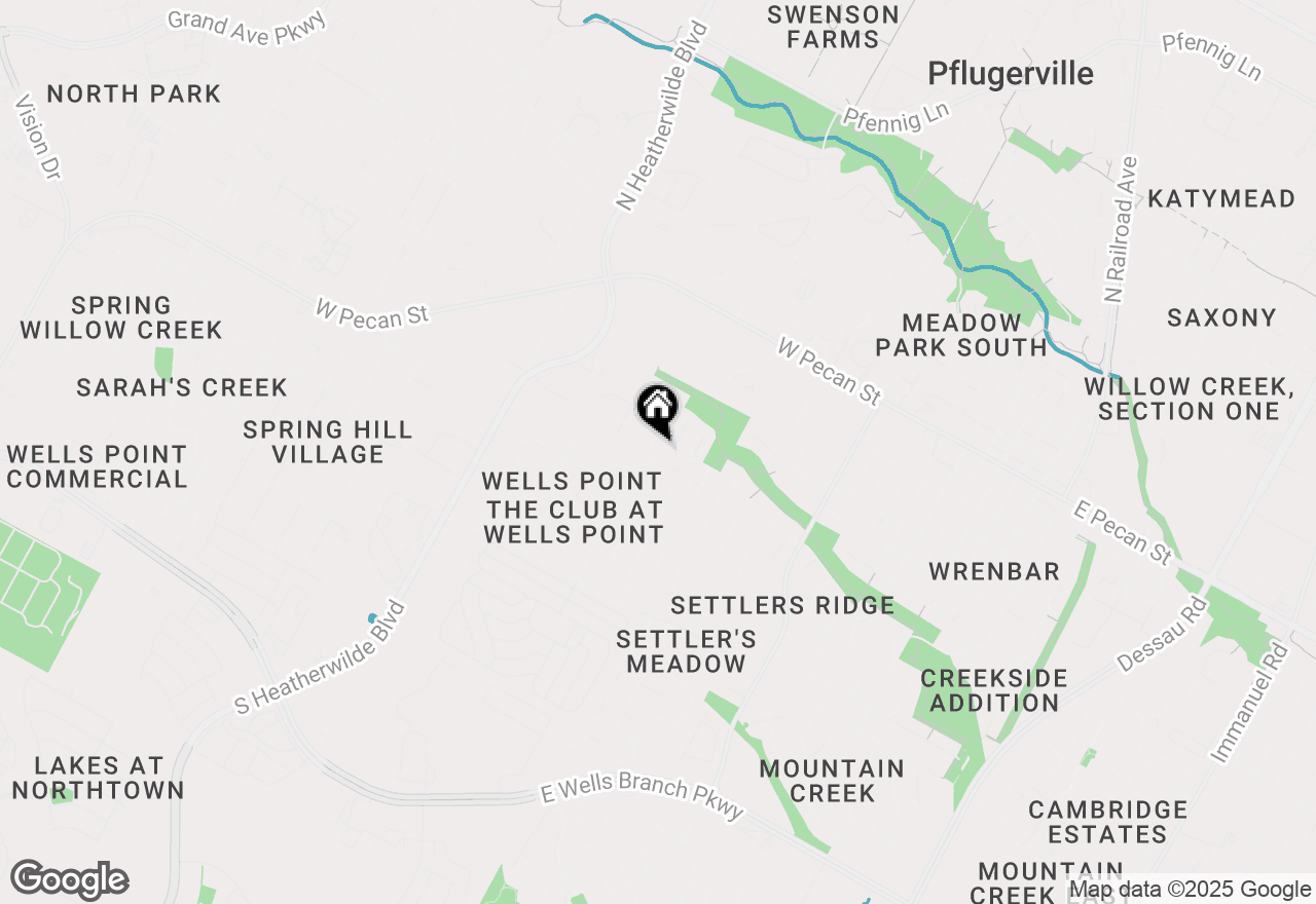 Map of 544 Tanner Trl, Pflugerville, TX 78660