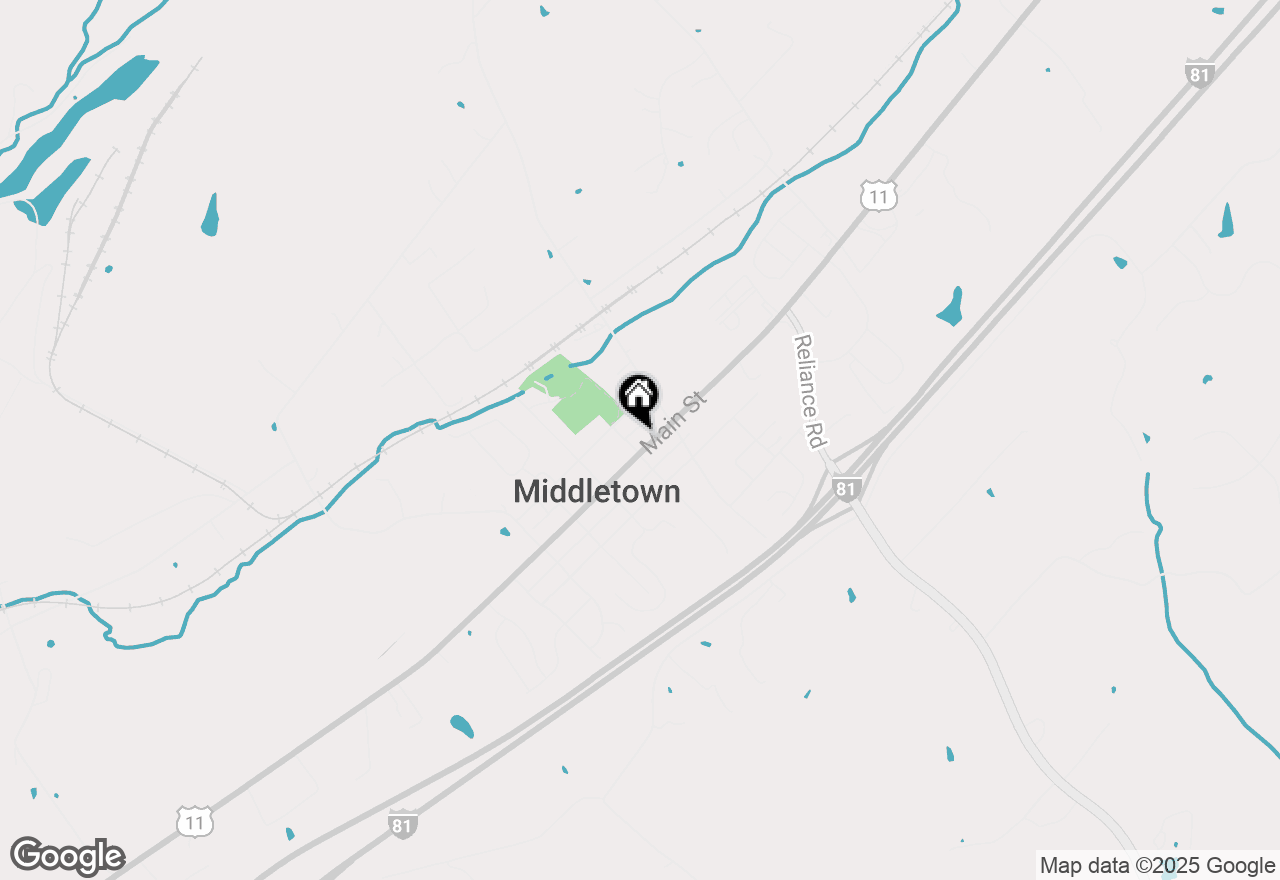 Map of 7841 Main Street, Middletown, VA 22645