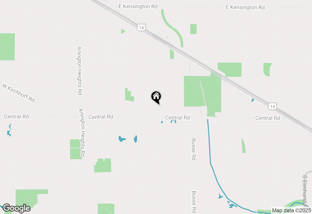 Map of 919 S Mckinley Avenue #1A, Arlington Heights, IL 60005