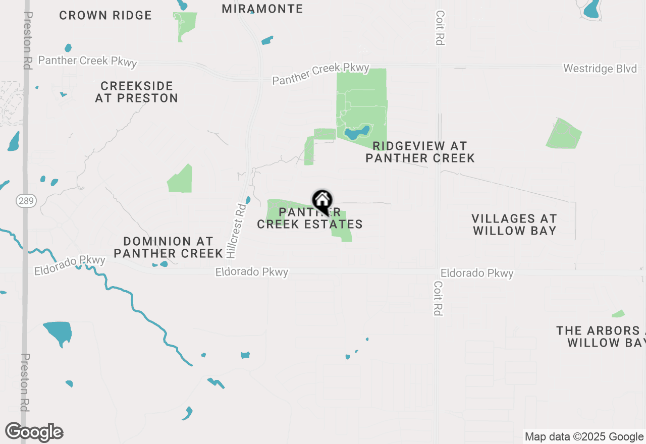 Map of 11680 Mansfield Drive, Frisco, TX 75035