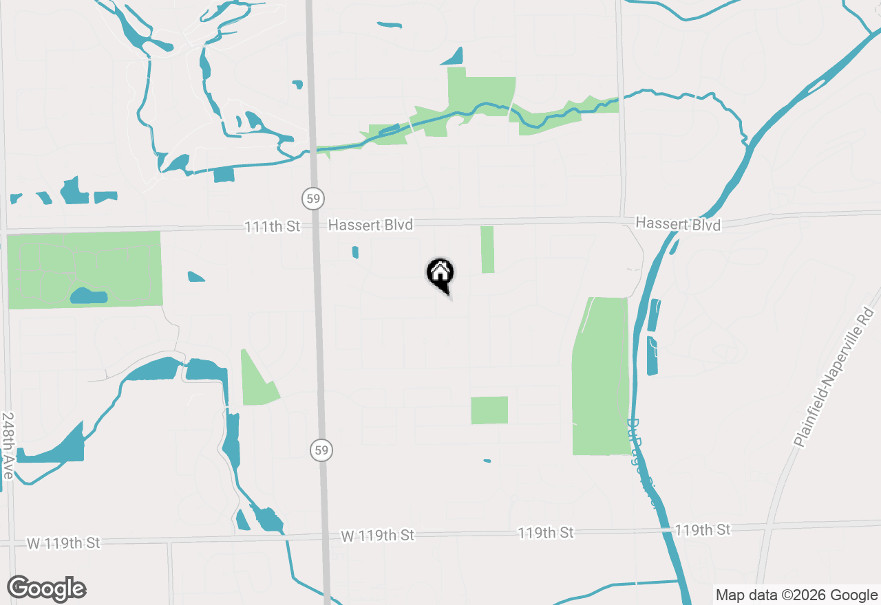 Map of 5204 Chokeberry Drive, Naperville, IL 60564
