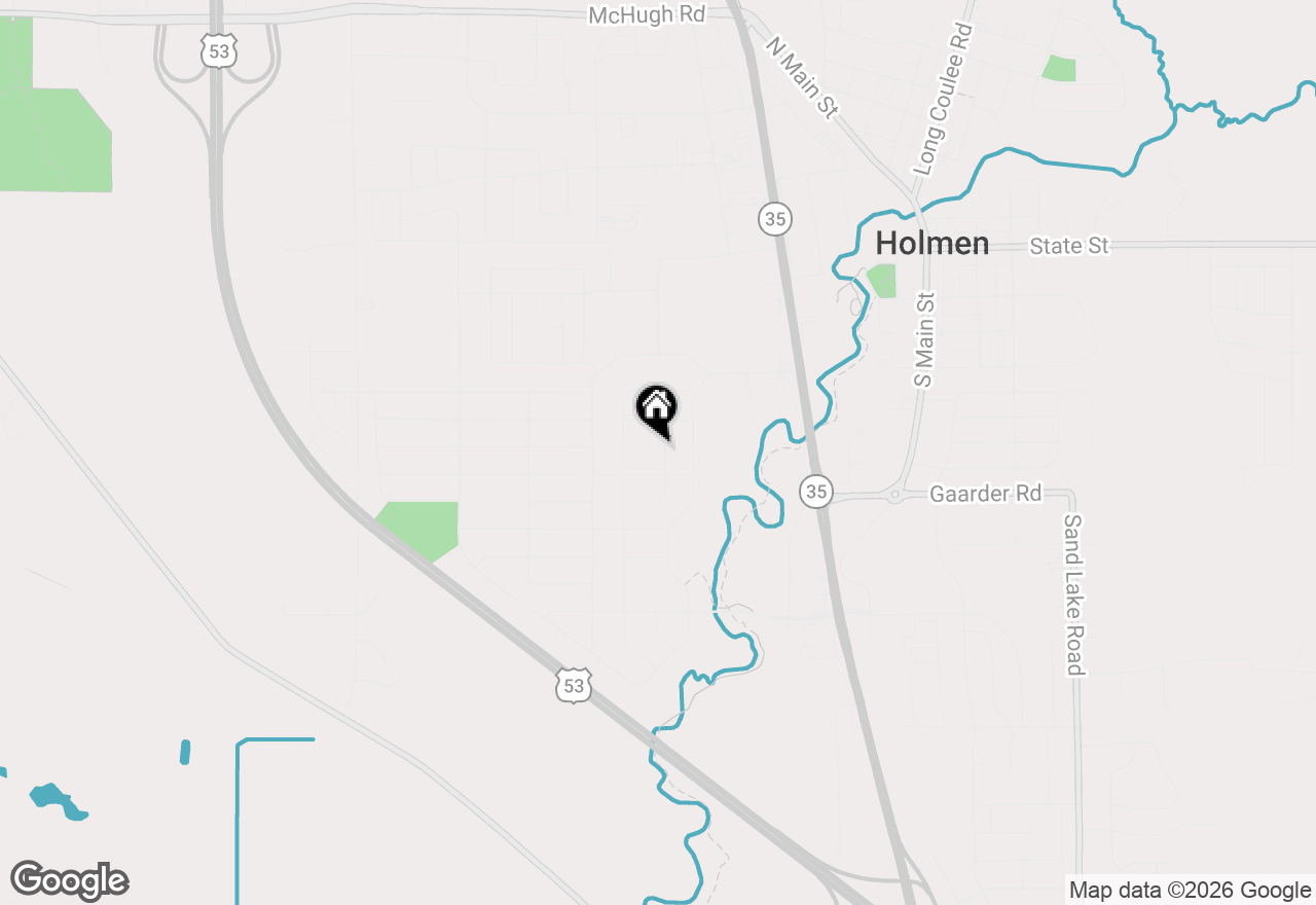 Map of 835 Crockett Dr, Holmen, WI 54636