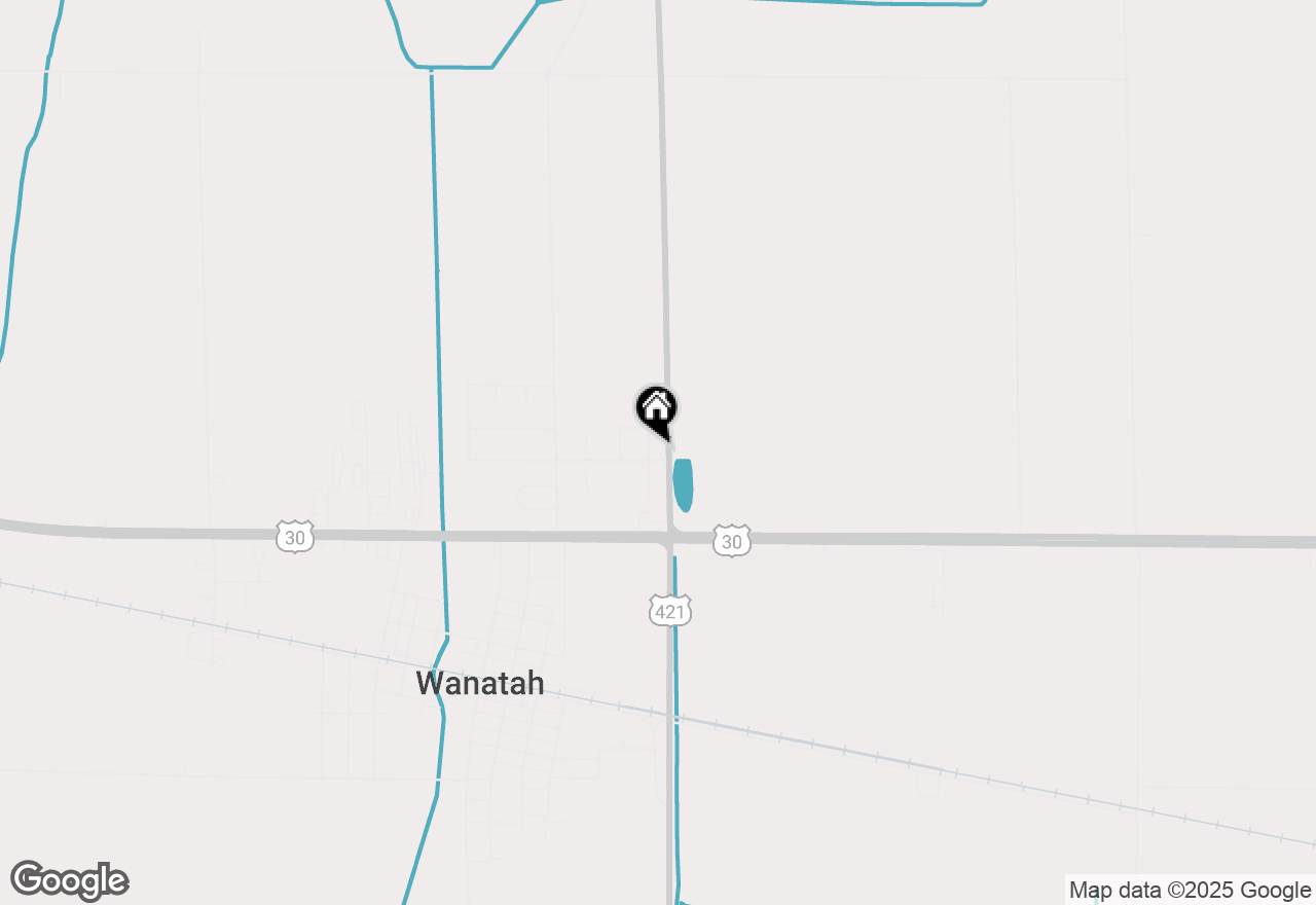 Map of 627 Fieldcrest Circle, Wanatah, IN 46390