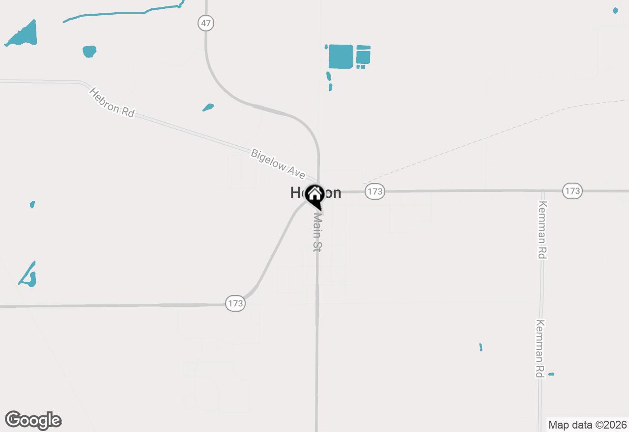Map of 9905 Main Street, Hebron, IL 60034