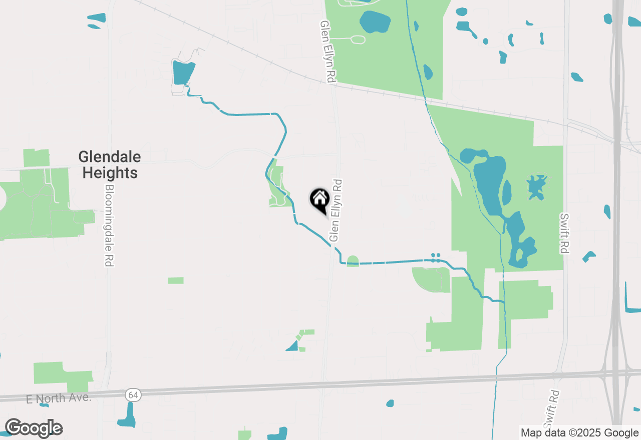 Map of 571 Winthrop Avenue, Glendale Heights, IL 60139