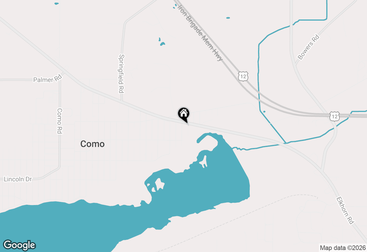 Map of N3358 Hawthorn Rd, Lake Geneva, WI 53147