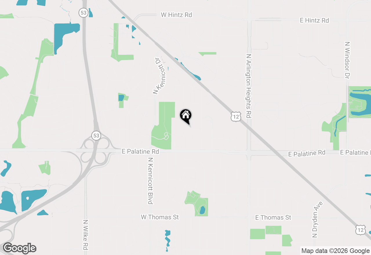 Map of 2051 N Ridge Avenue, Arlington Heights, IL 60004