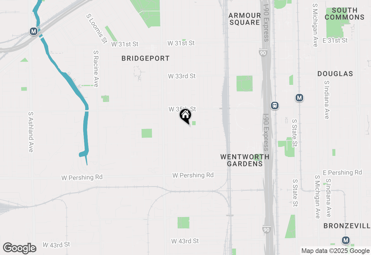 Map of 3604 S Lowe Avenue #2, Chicago, IL 60609