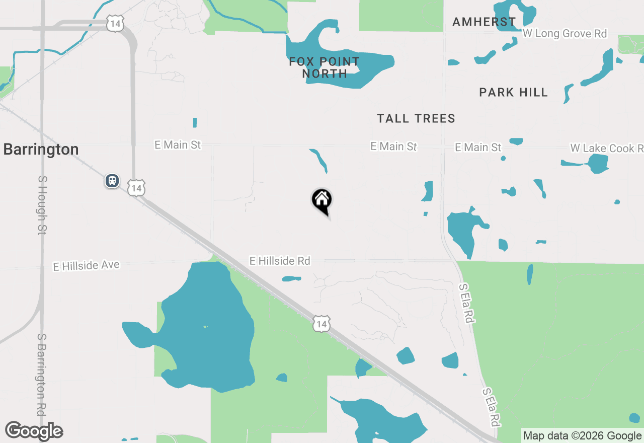 Map of 505 Old Mill Road, Barrington, IL 60010