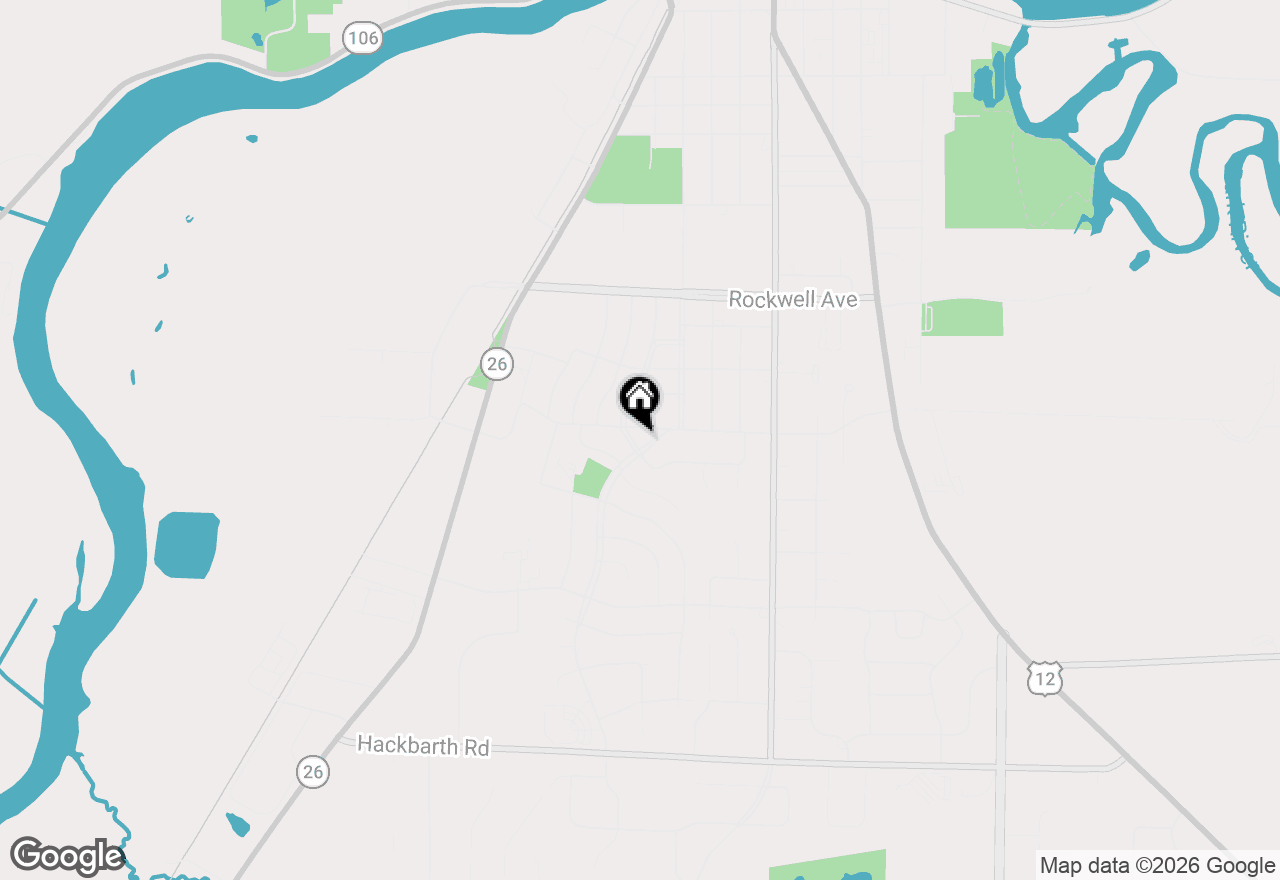 Map of 1213 Adrian Boulevard, Fort Atkinson, WI 53538