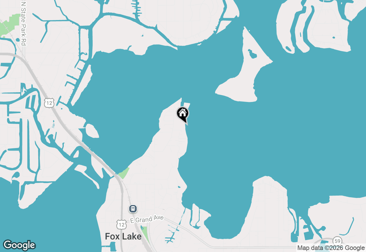 Map of 171 Waltonian Terrace, Fox Lake, IL 60020
