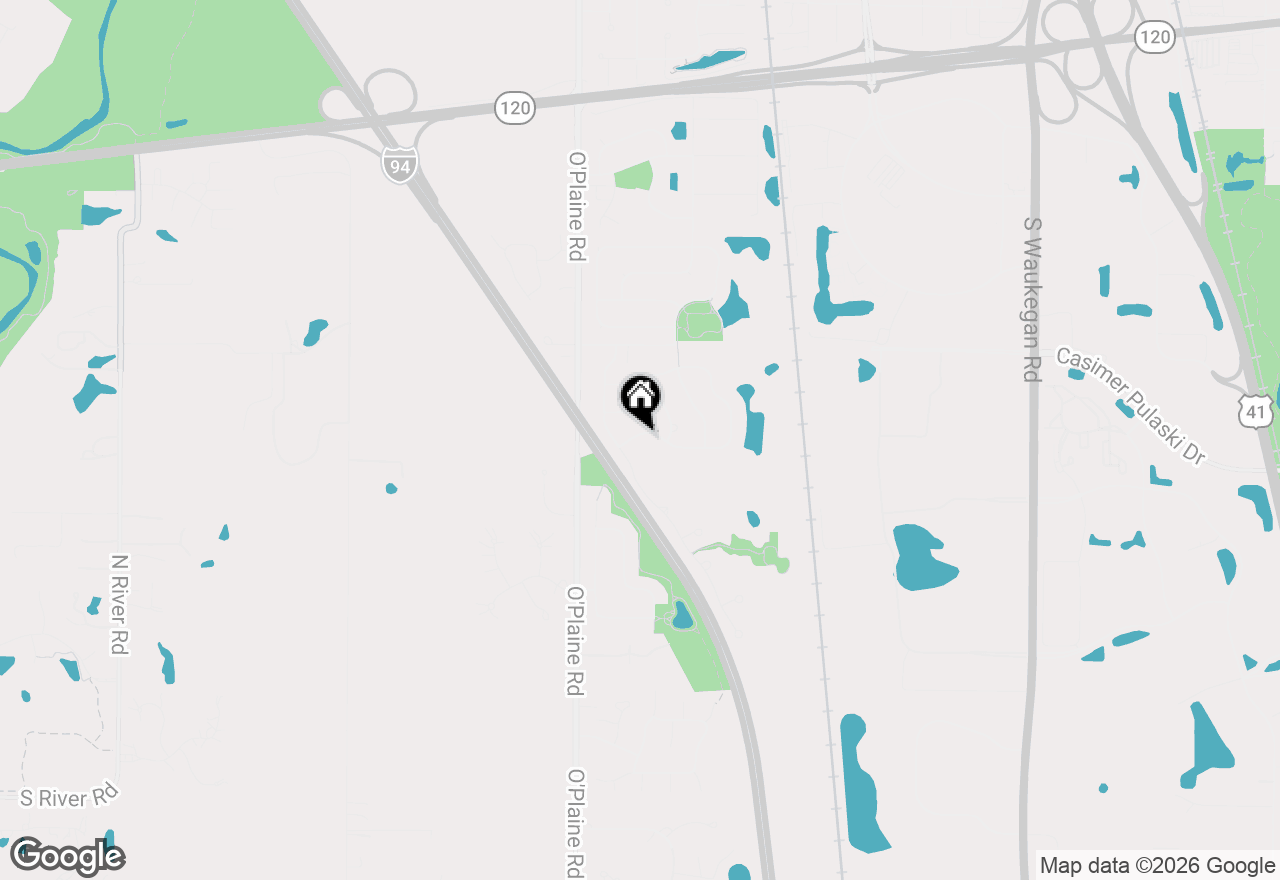 Map of 4489 W Brownstone Way #4489, Waukegan, IL 60085