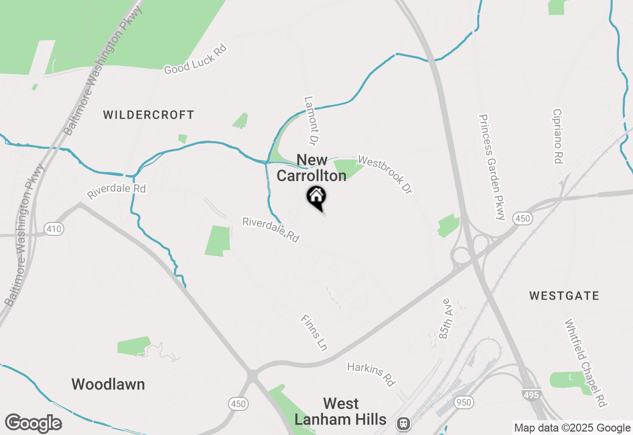 Map of 5808 Nystrom Street, Hyattsville, MD 20784