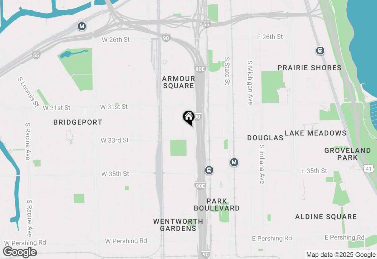 Map of 3227 S Wells Street #COACHHOUSE, Chicago, IL 60616