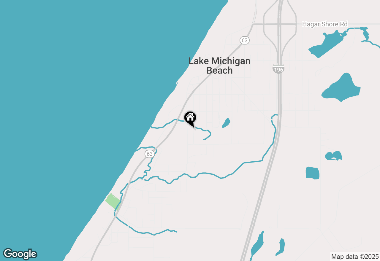 Map of 5895 Hagar Place, Coloma, MI 49038