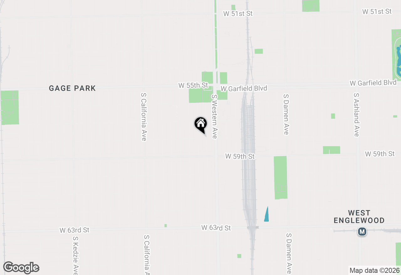 Map of 5759 S Campbell Avenue, Chicago, IL 60629