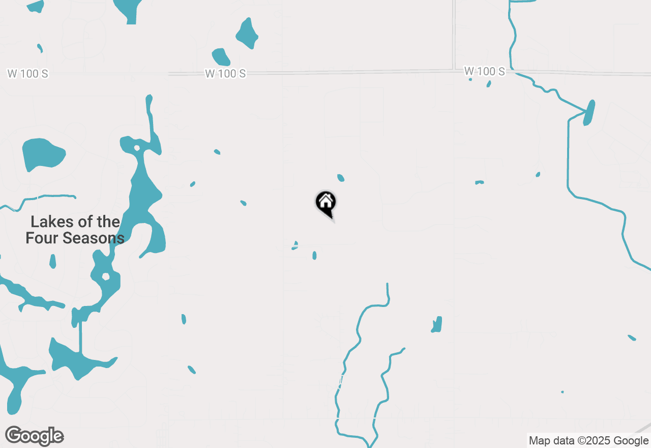 Map of 171 S 675 W, Hebron, IN 46341