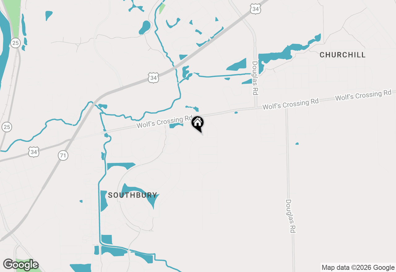 Map of 719 Alberta Avenue, Oswego, IL 60543