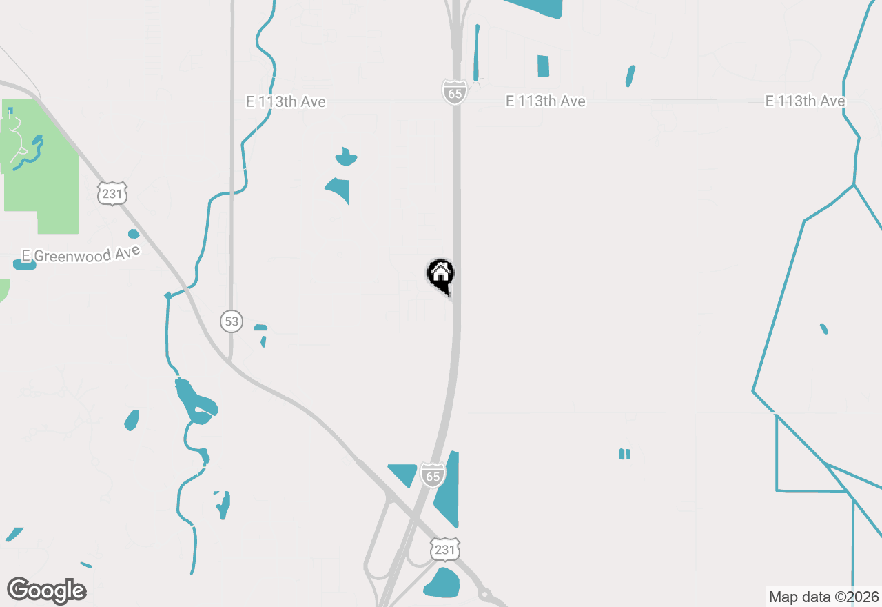 Map of 11809 Kentucky Street, Crown Point, IN 46307