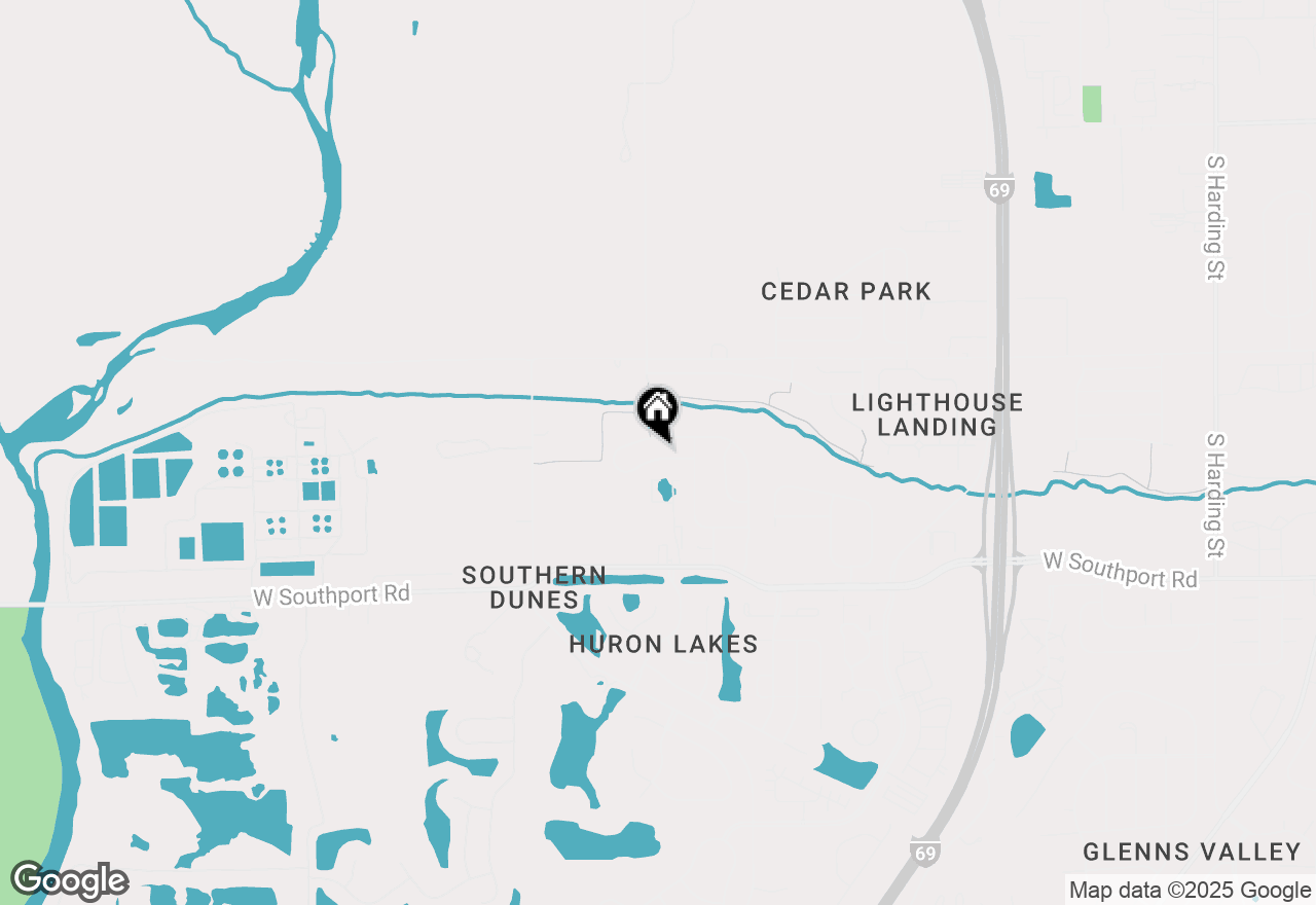Map of 3026 Everbloom Way, Indianapolis, IN 46217