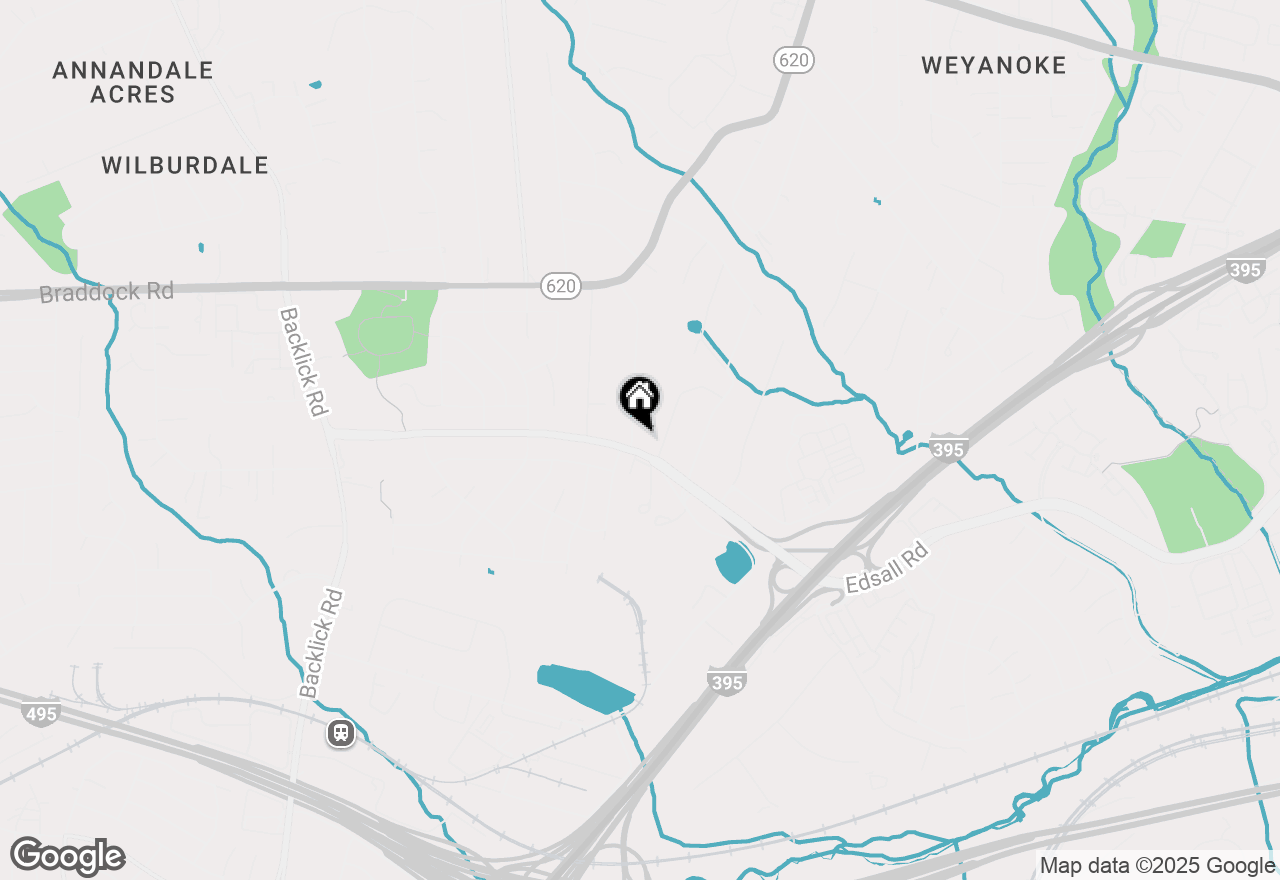 Map of 6578 Edsall Road, Alexandria, VA 22312