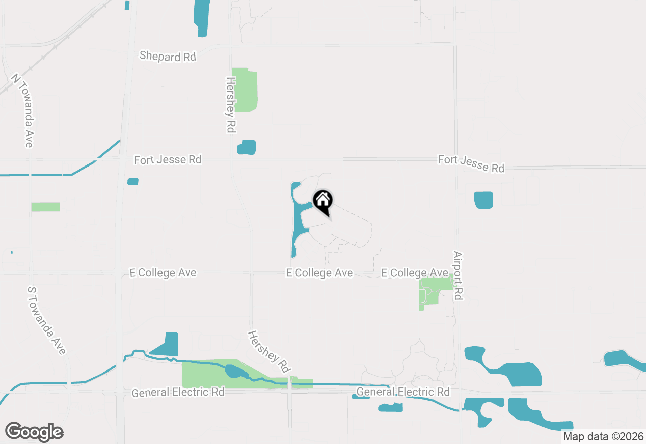 Map of 5 Harbor Pointe Court, Bloomington, IL 61704