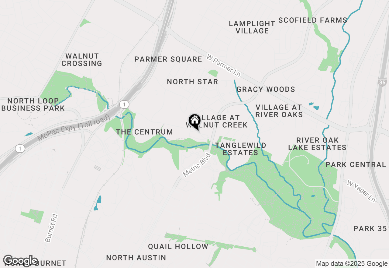 Map of 12166 Metric Blvd #219, Austin, TX 78758