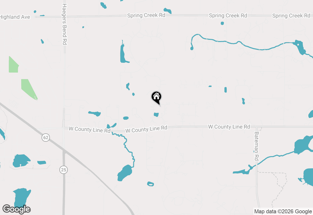 Map of 27 Barrington Bourne, Barrington Hills, IL 60010
