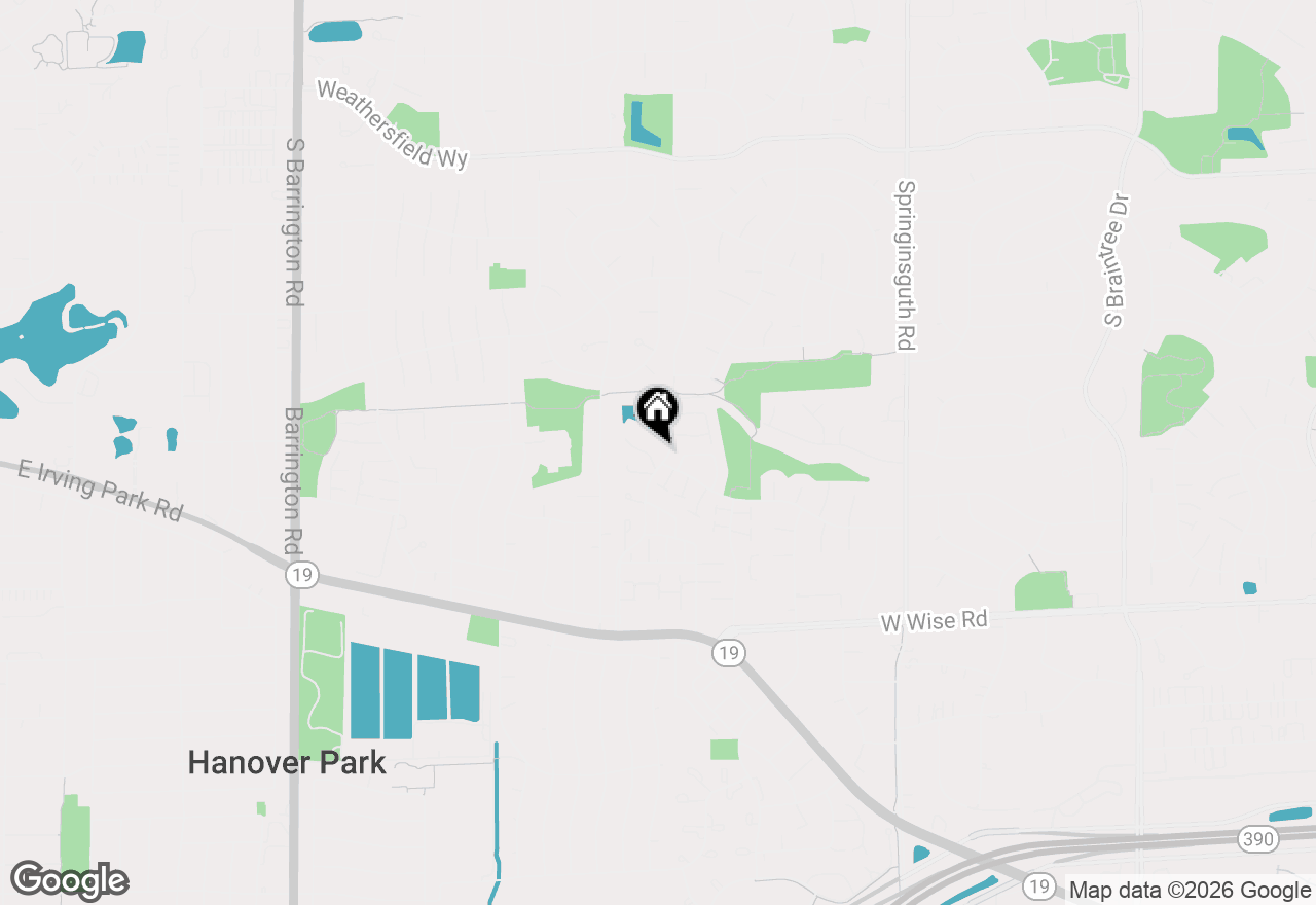 Map of 7605 Manchester Manor, Hanover Park, IL 60133