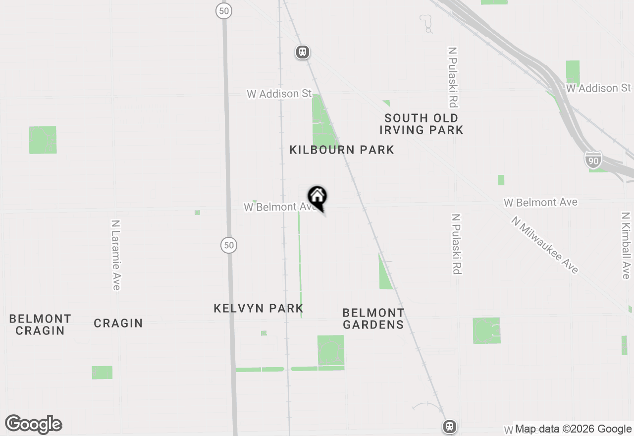 Map of 3135 N Kilbourn Avenue, Chicago, IL 60641