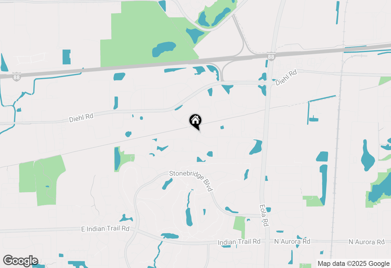 Map of 2655 Molitor Road, Aurora, IL 60502